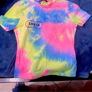 SHEIN tie dye shirt